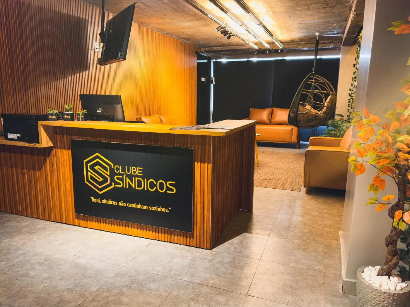 Recepção do Clube Síndicos